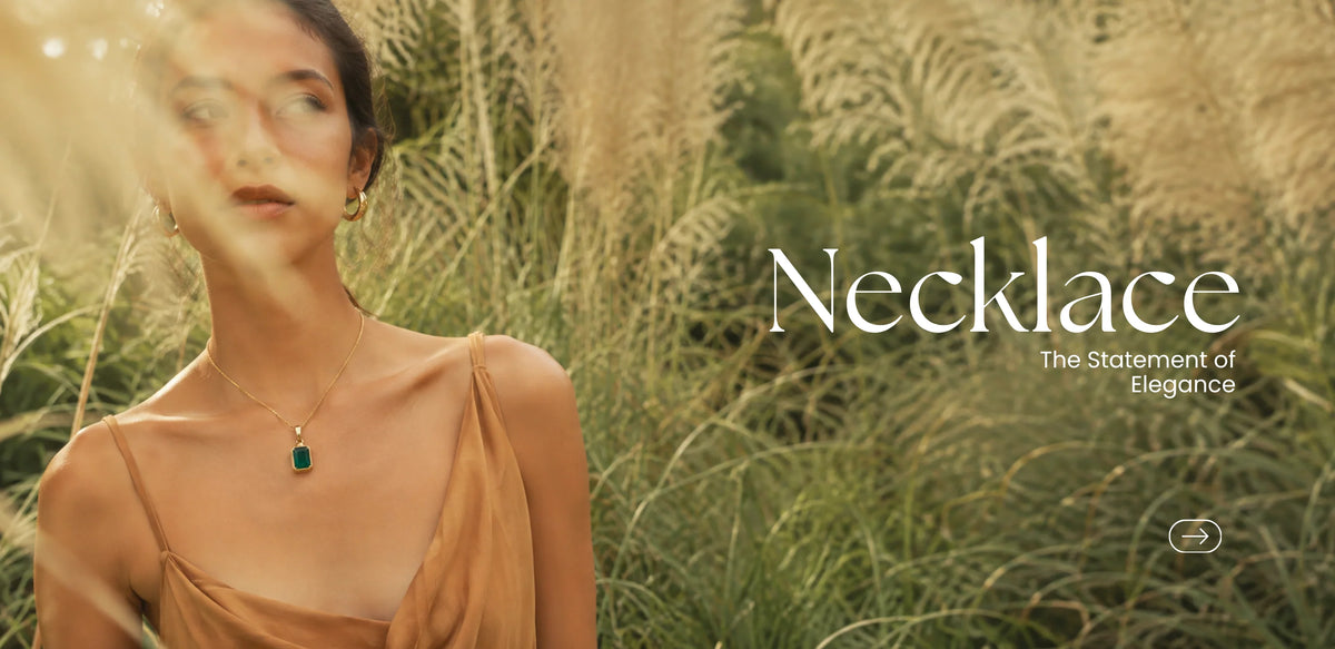 9K gold necklaces collection layered pendantr lightweight fine gold | Nayore