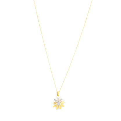 9K gold Solis necklace sun-inspired lightweight for women India | Nayore