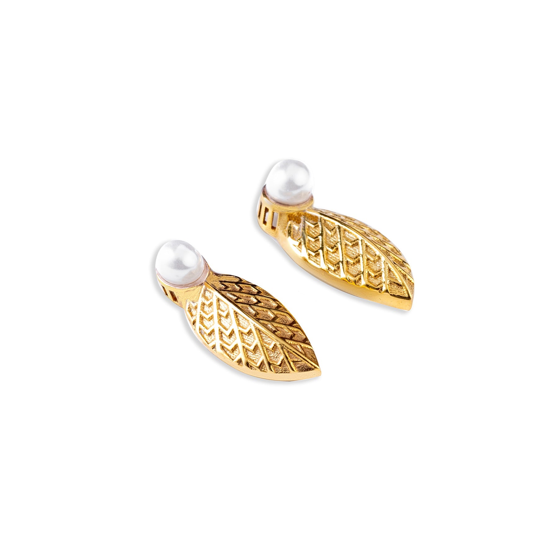 9K gold Verdelle earrings delicate hoops lightweight for women India | Nayore
