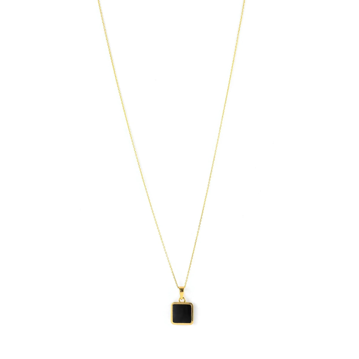 9K gold Noctra necklace night-inspired lightweight for women India | Nayore