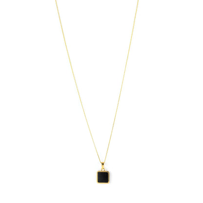 9K gold Noctra necklace night-inspired lightweight for women India | Nayore