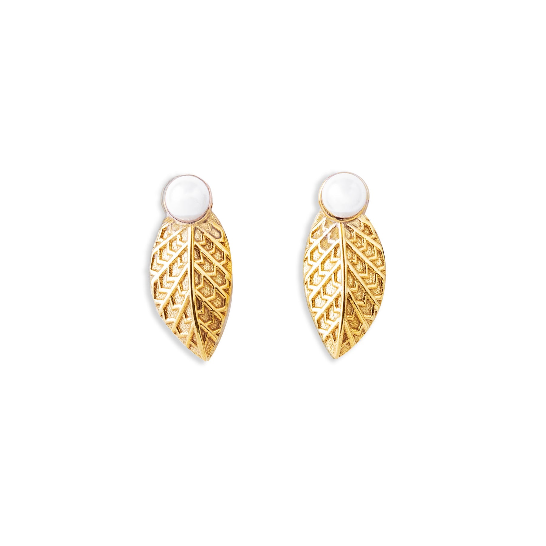 9K gold Verdelle earrings delicate hoops lightweight for women India | Nayore
