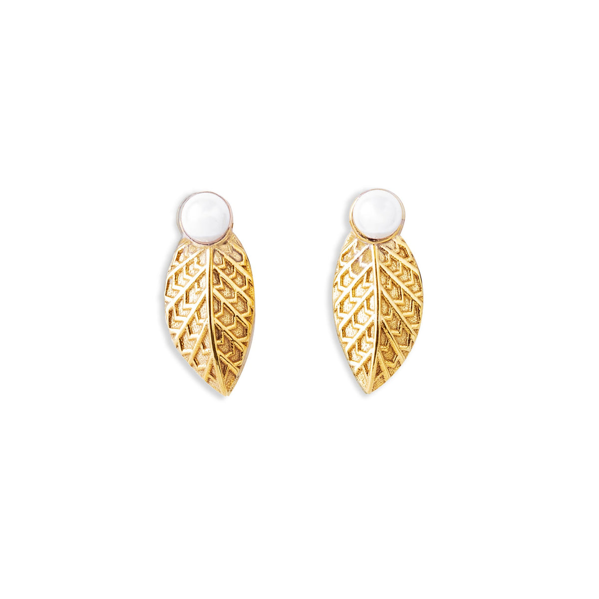 9K gold Verdelle earrings delicate hoops lightweight for women India | Nayore
