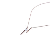 9K gold Elyon necklace pendant lightweight elegant for women India | Nayore