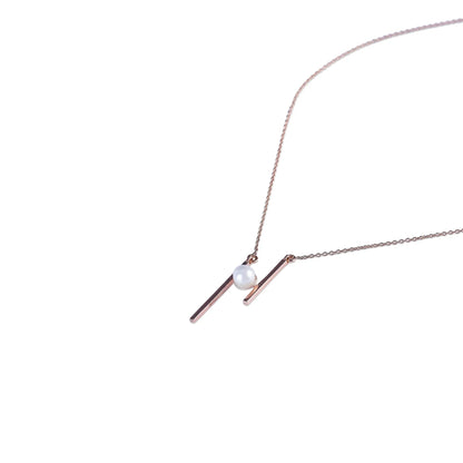 9K gold Elyon necklace pendant lightweight elegant for women India | Nayore
