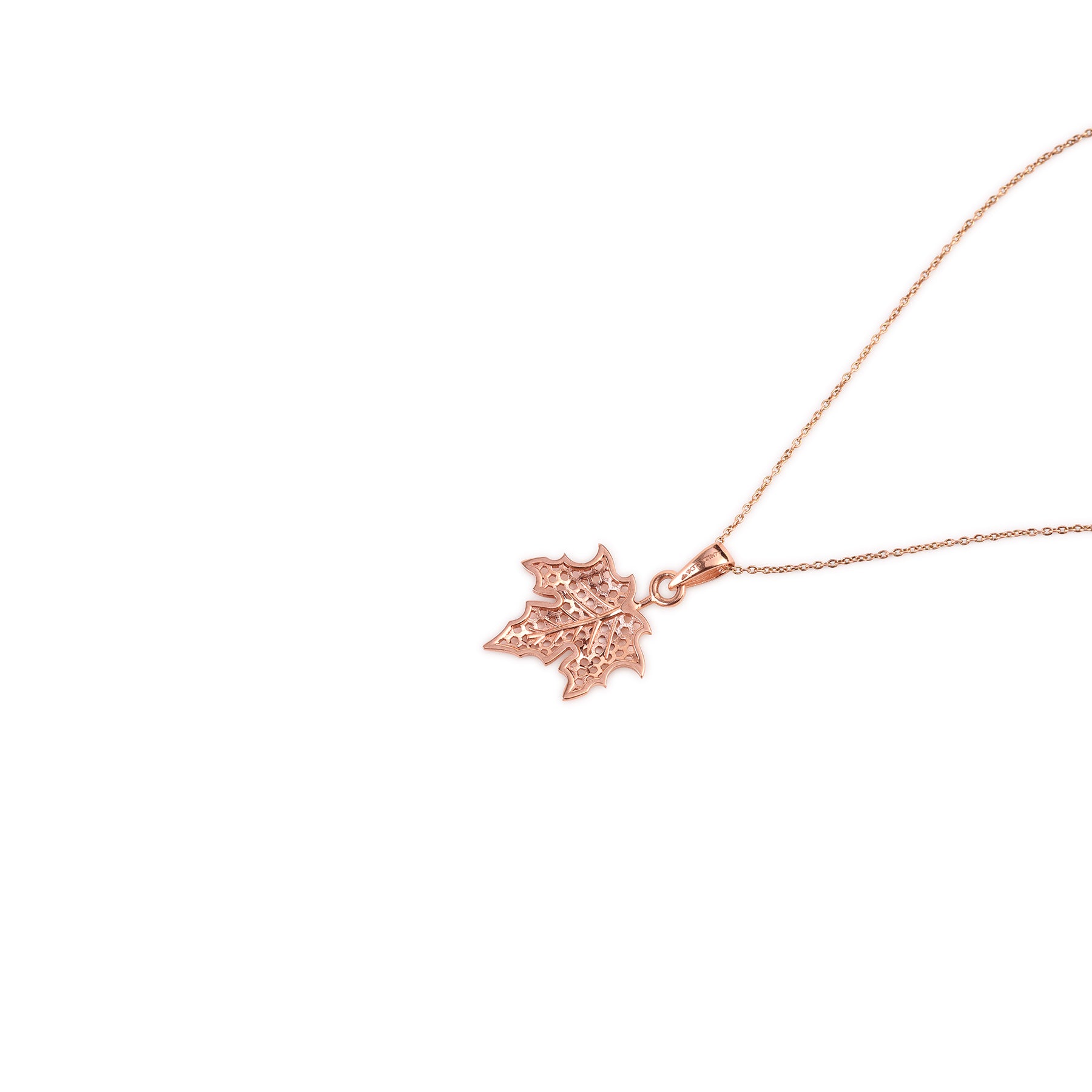  9K gold Elyra necklace layered modern lightweight for women India | Nayore
