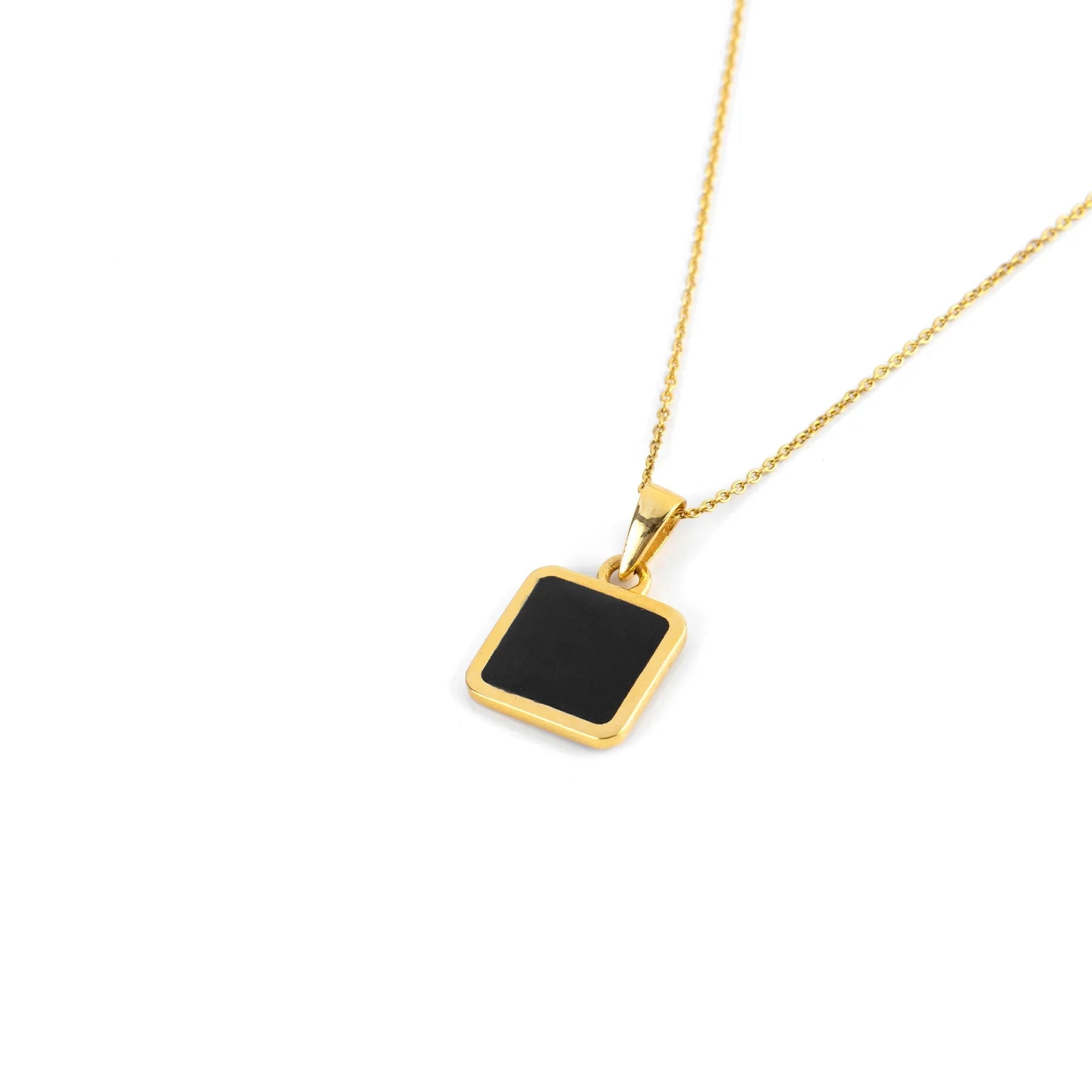 9K gold Noctra necklace night-inspired lightweight for women India | Nayore