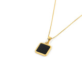 9K gold Noctra necklace night-inspired lightweight for women India | Nayore