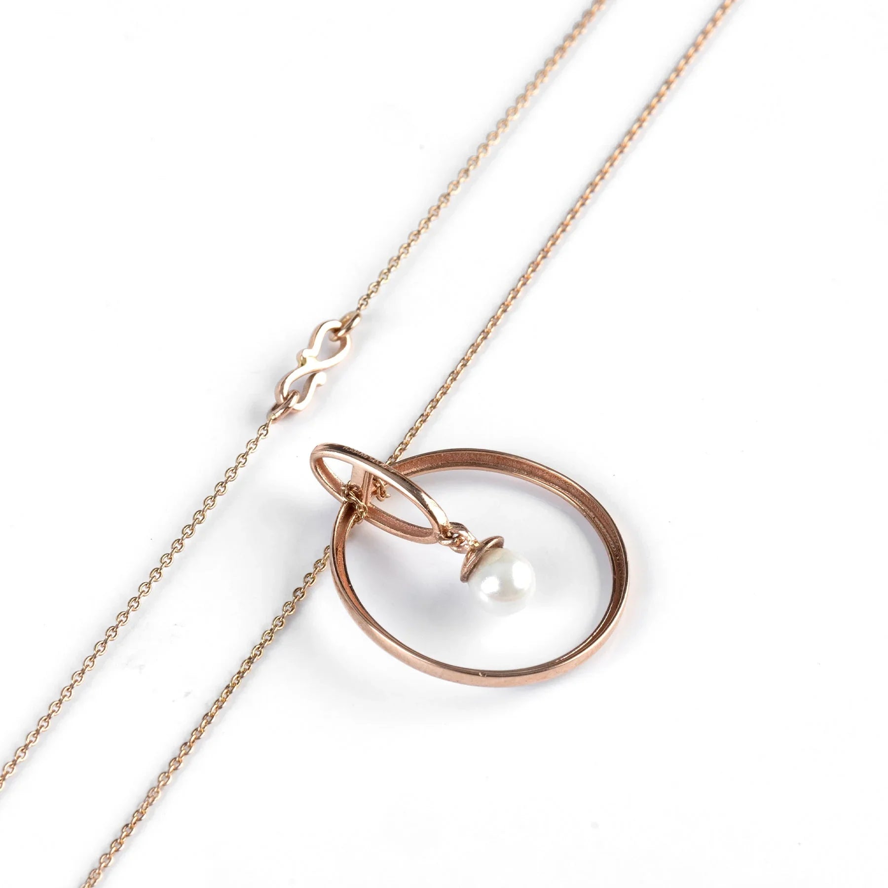 9K gold Oria necklace classic pendant lightweight for women India | Nayore