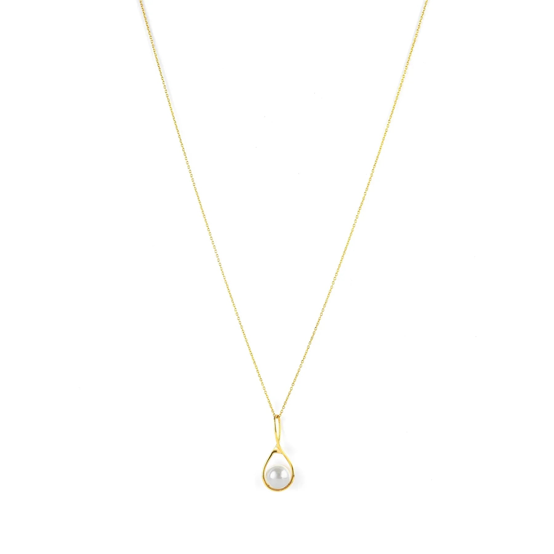  9K gold Lumea necklace luminous lightweight daily wear for women India | Nayore
