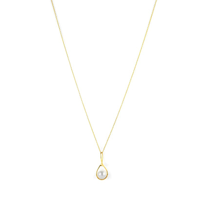  9K gold Lumea necklace luminous lightweight daily wear for women India | Nayore